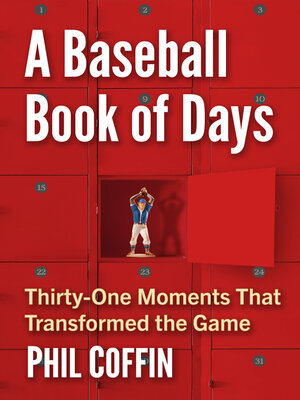 cover image of A Baseball Book of Days